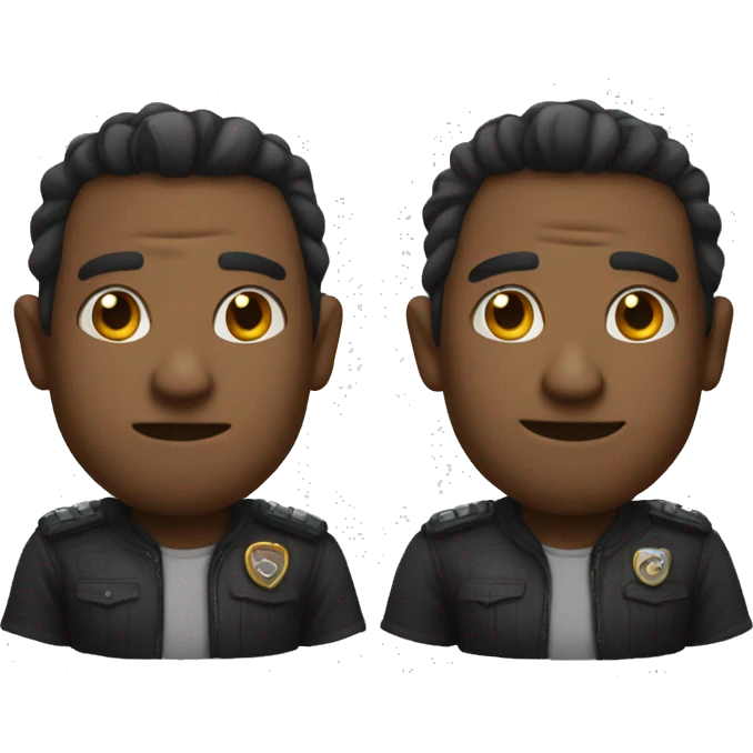Good side and bad side emoji