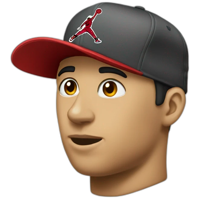 Casquette Jordan emoji