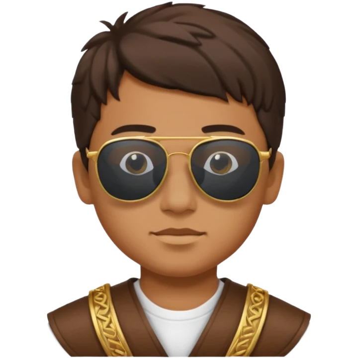 roma ancient boy with sunglasses emoji