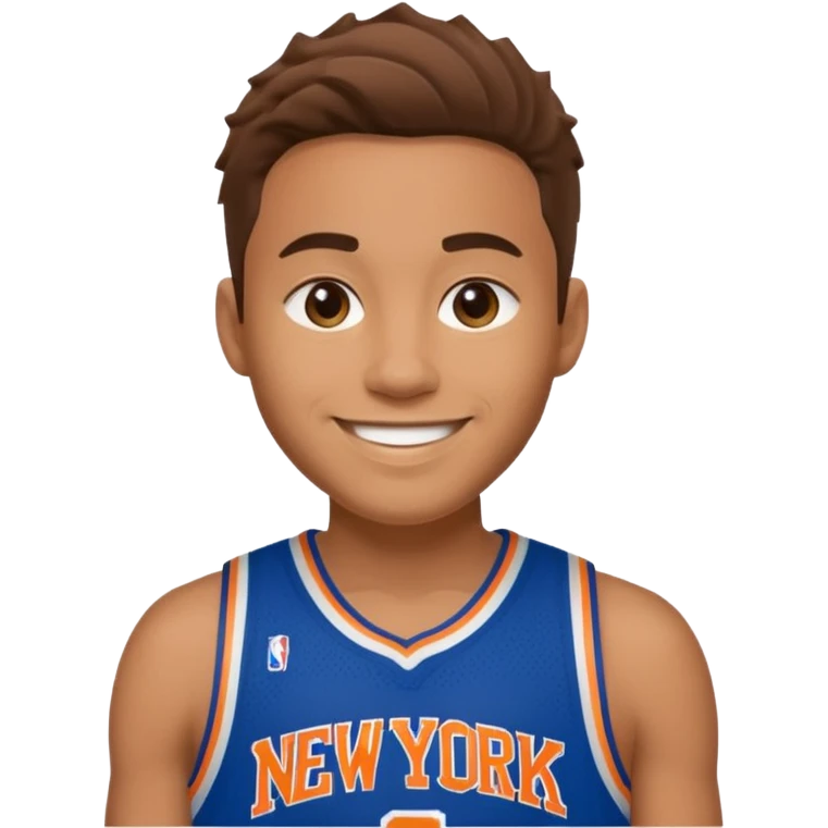 Smiley new york knicks emoji