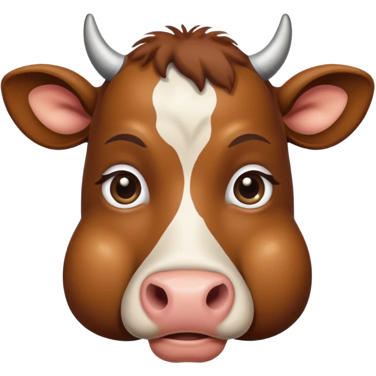 sad cow emoji