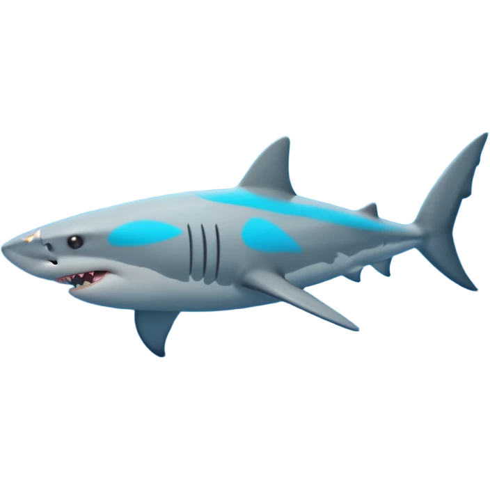shark in the sea emoji