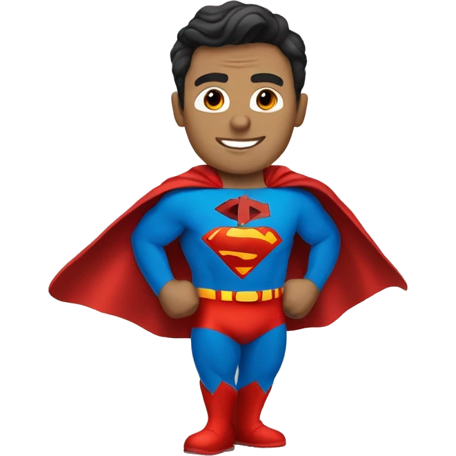 Super man emoji