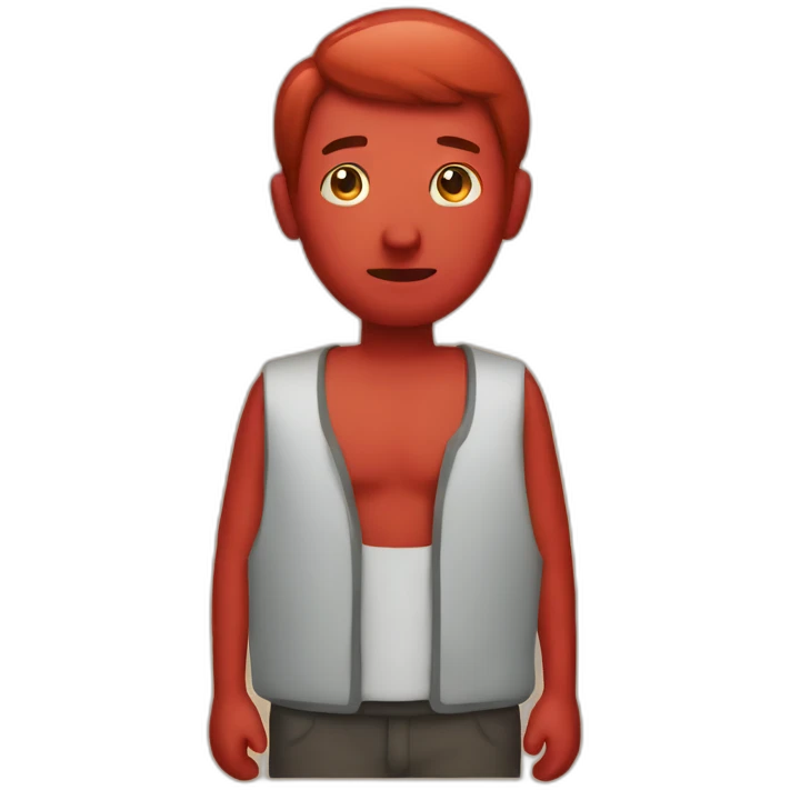 red man emoji