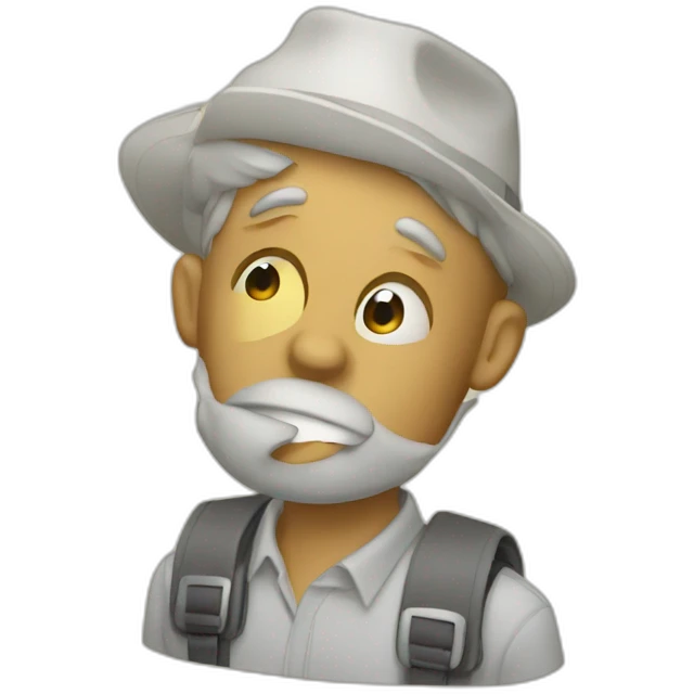 Travel, confused, joy emoji