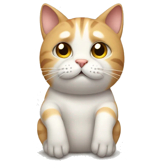 cat sad and fingers  emoji