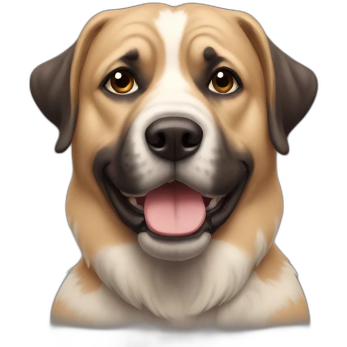gros chien emoji