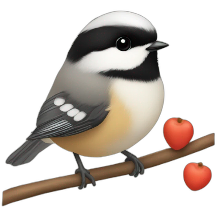 Chickadee lover emoji