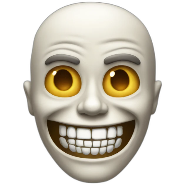 Dead of laugh emoji