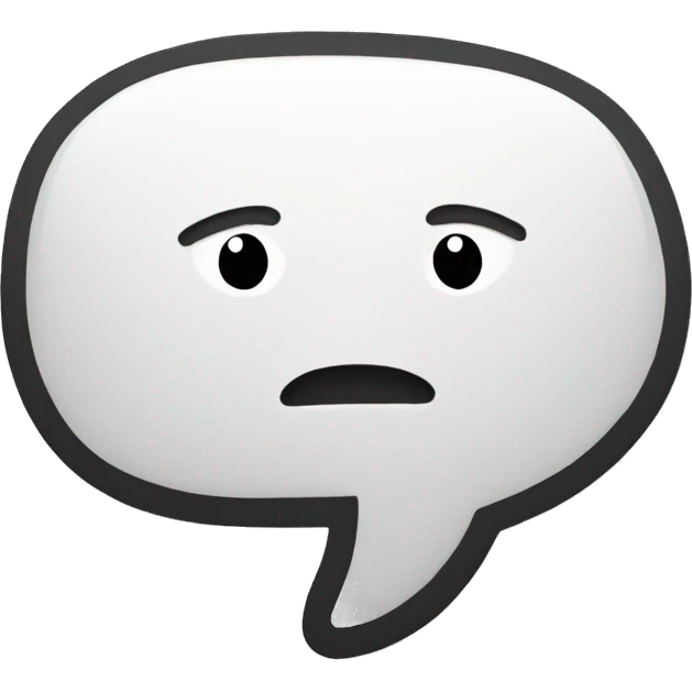 speech balloon emoji