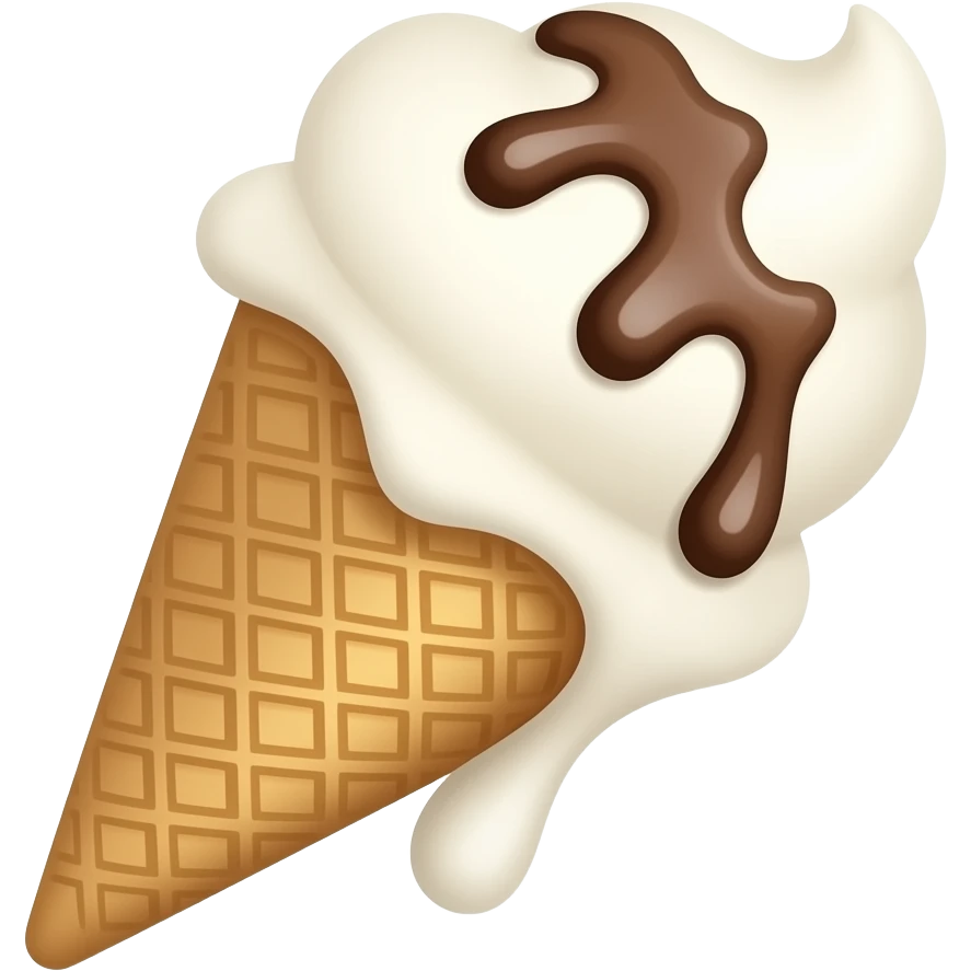 Ice cream emoji