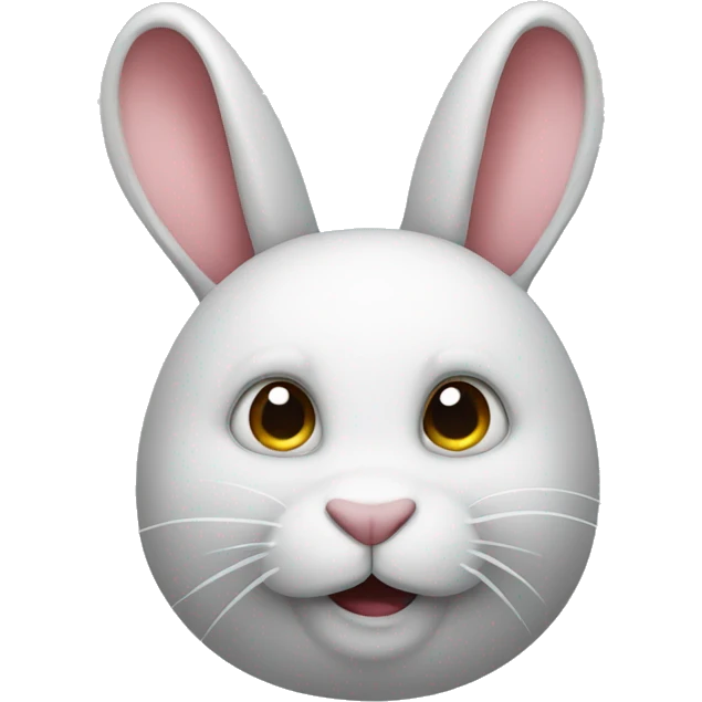  A RABBIT WITH BRAIN emoji