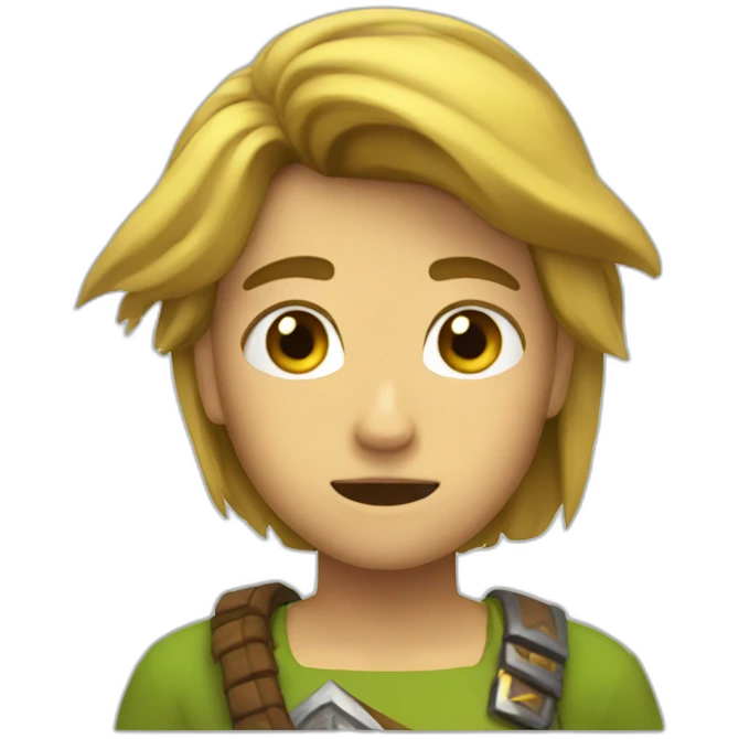 Emojis Zelda qui pleure  emoji