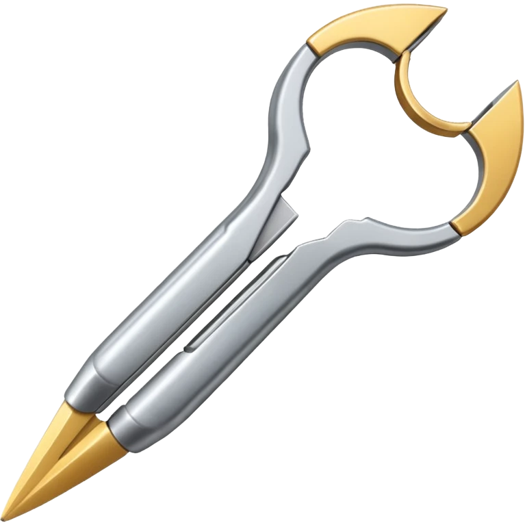 generate me a metalic cutter emoji
