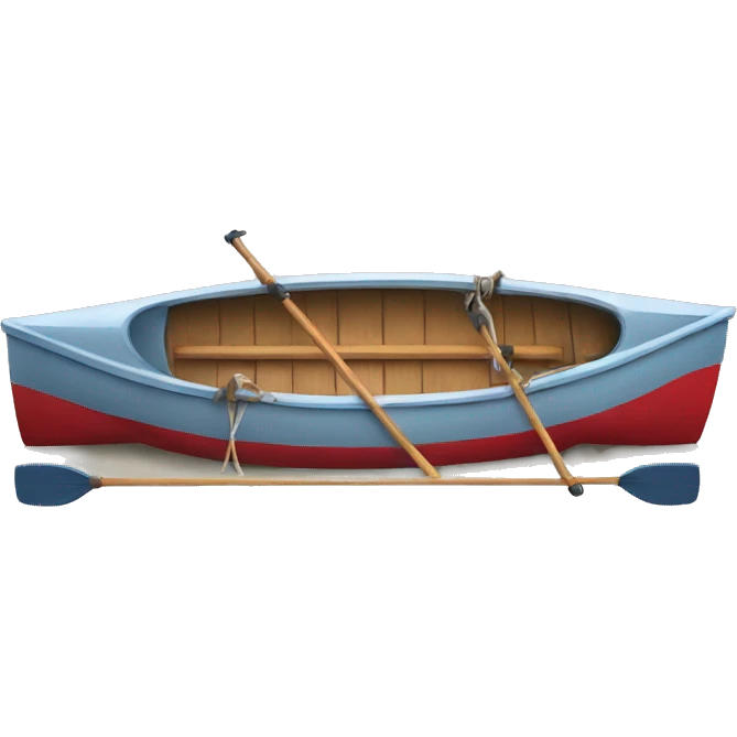 Single rowing boat  emoji