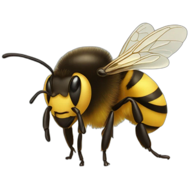 kind bee emoji
