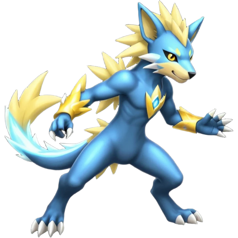 Luxio-Luxray-Zeraora-Manectric-fusion (full body) emoji