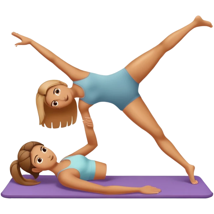 pilates girl emoji