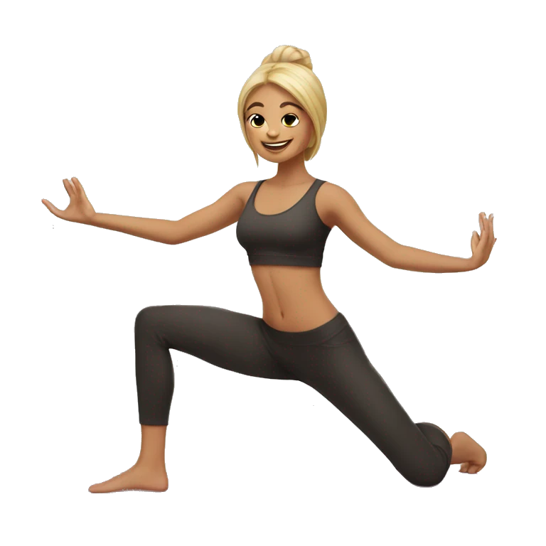 yoga and magic emoji