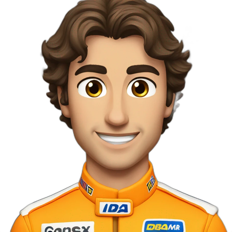 Lando Norris y Carlos Sainz emoji