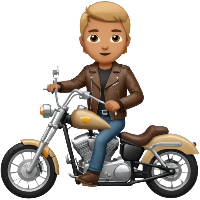 easy rider breaker morant on chopper motorcycle emoji