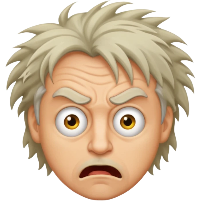 Mad man emoji