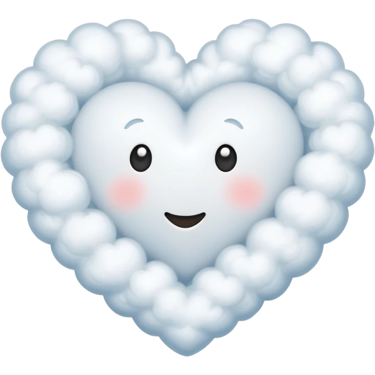 A cloud heart emoji