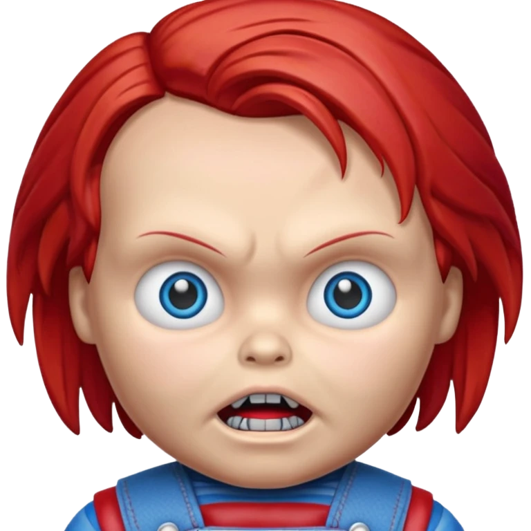 Un emojin de chuky emoji