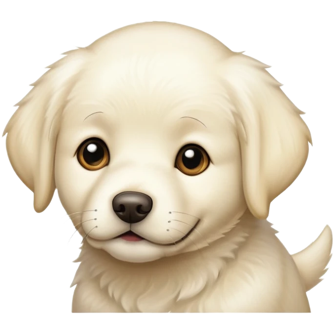 White Labrador emoji