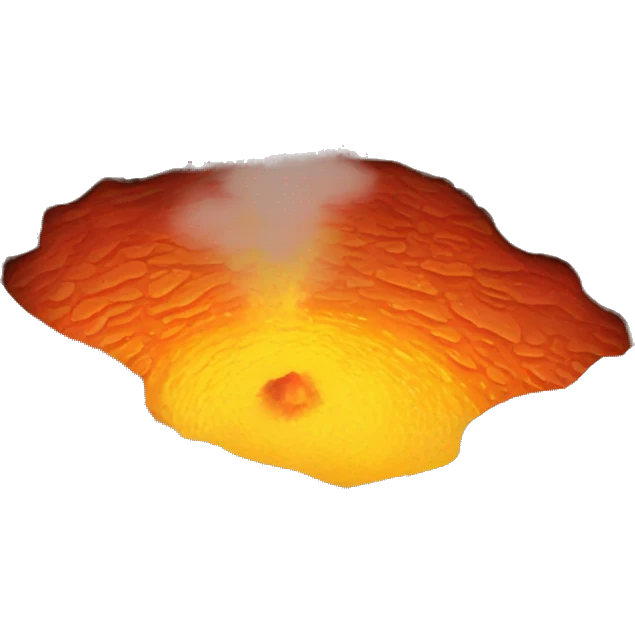 big fire blast crater emoji