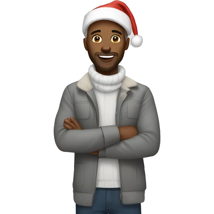 White Christmas emoji