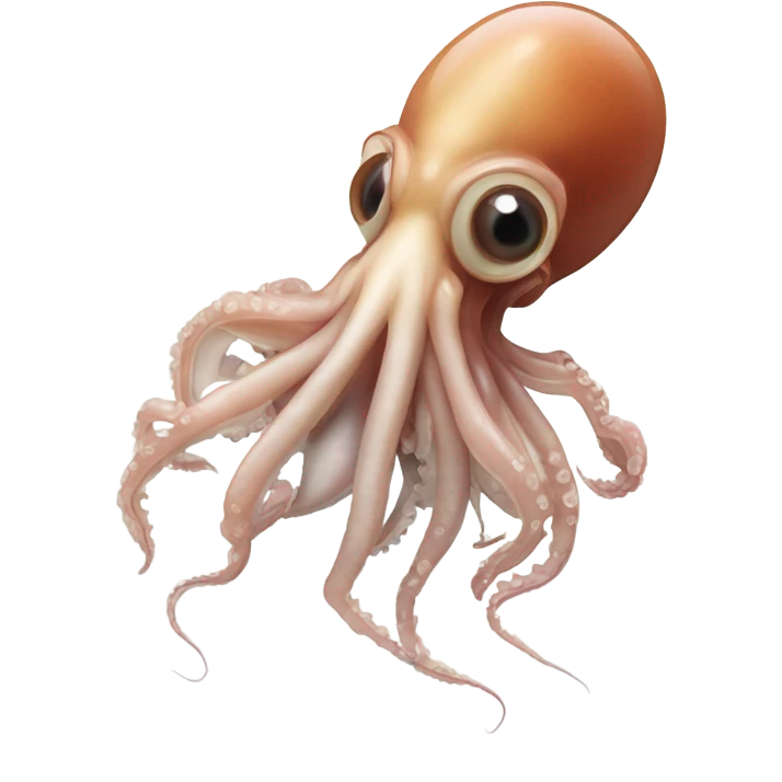 Cross section of a squid  emoji