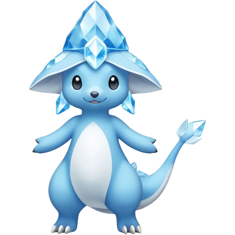 Aurorus-Amaura-Pokémon (full body) emoji