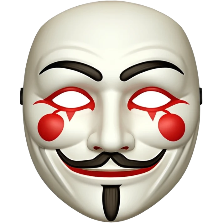 Guy fawkes mask emoji emoji