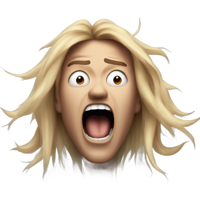 head banging face  emoji