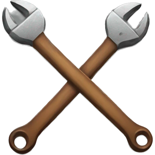 old wrench emoji