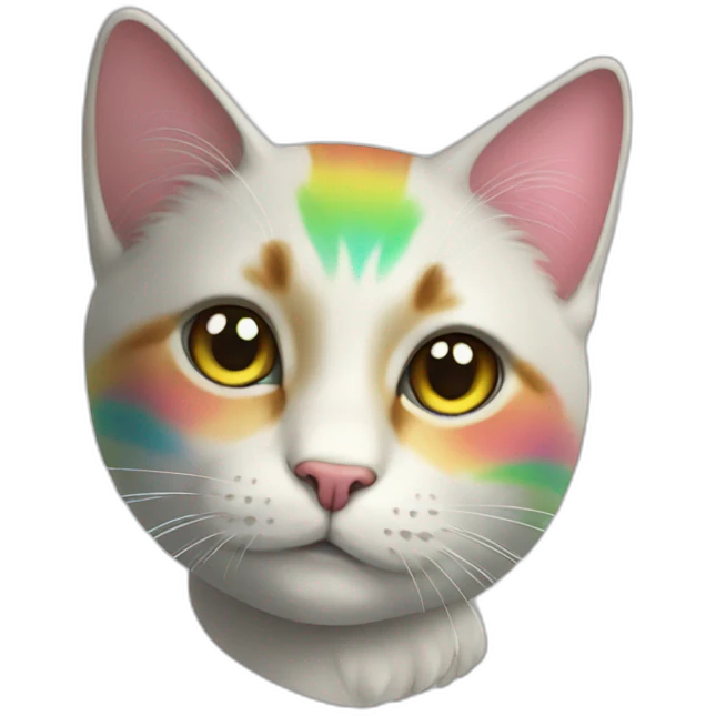 rainbow cat emoji