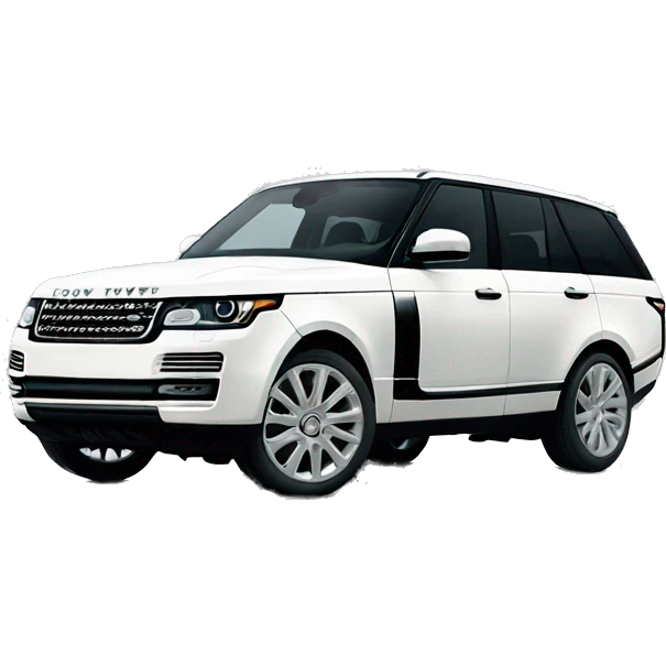 White Range Rover emoji