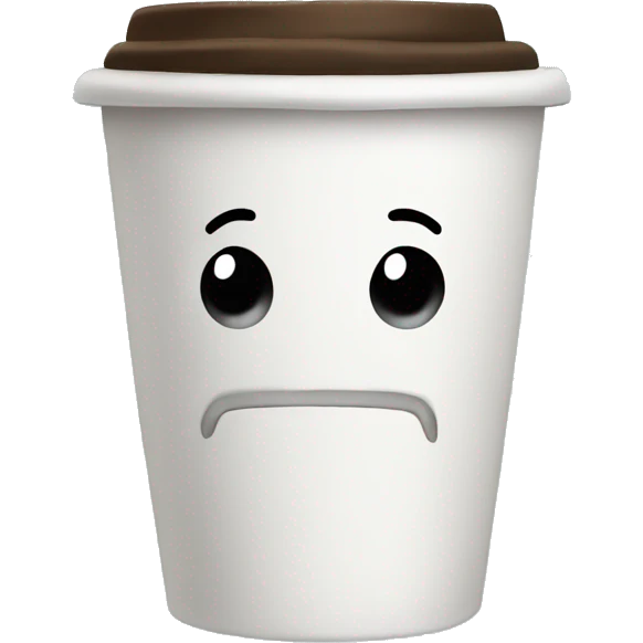 Coffee cup winter emoji