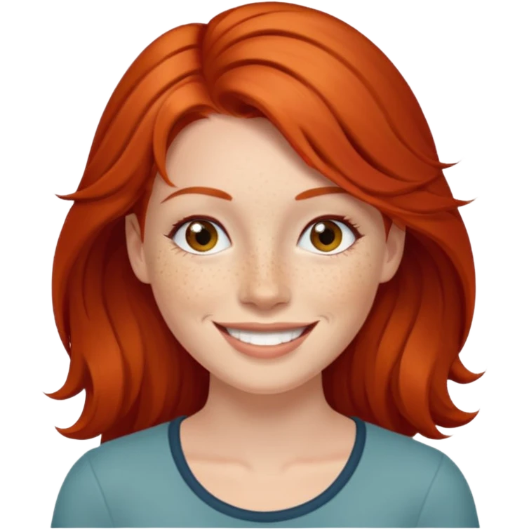 👸🏼 hace ese emoji pero que la mujer sea pelirroja emoji