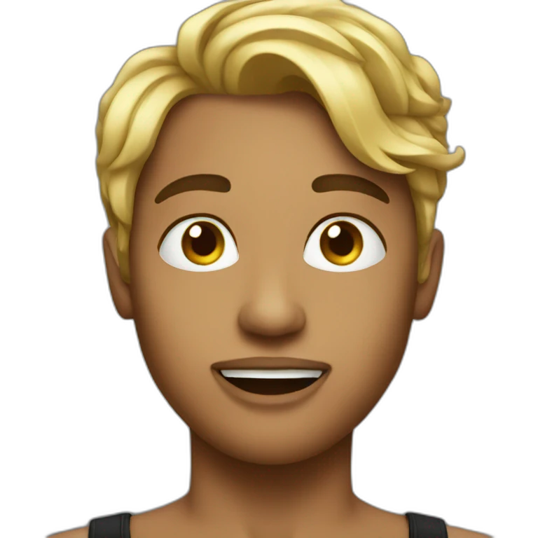 a singer emoji