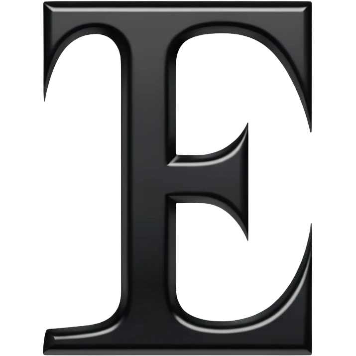 The letter t and 8 together like the Tate McRae naw design emoji