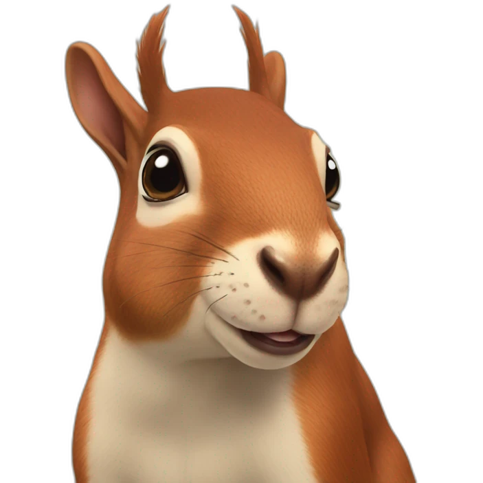 Squirrel Cow emoji