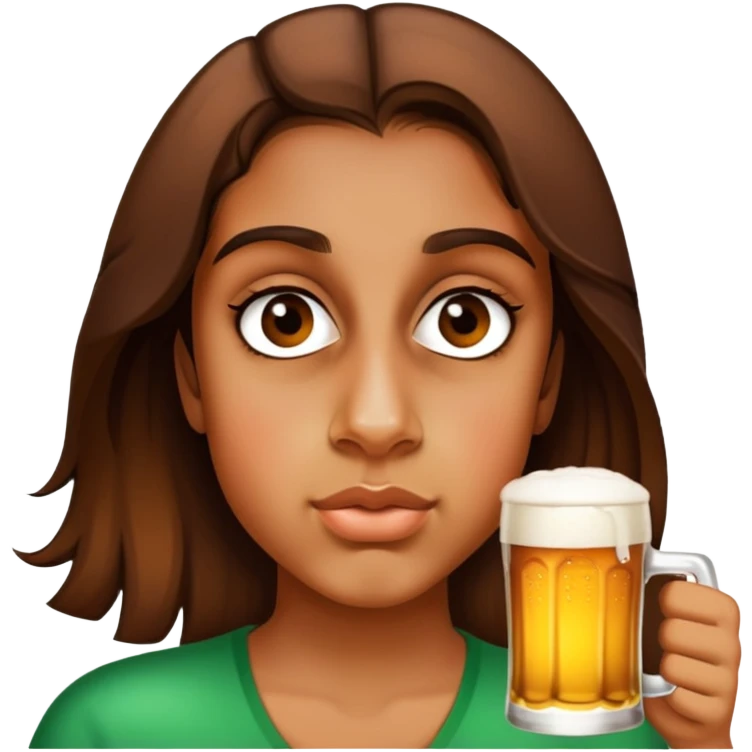 Cerveza Drinker emoji