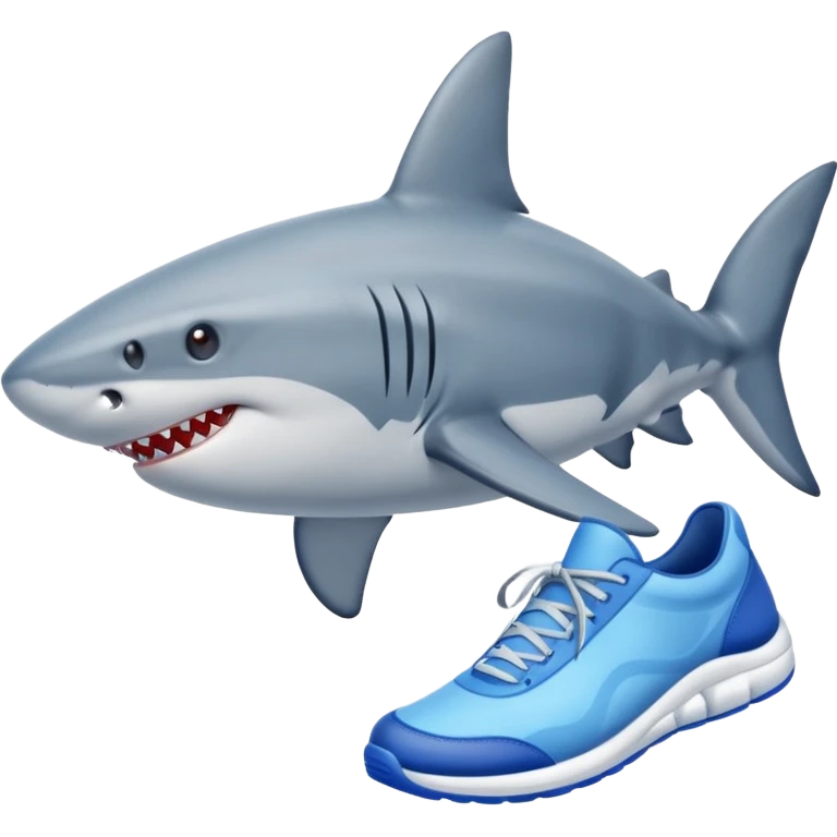 Tralalero Tralala, a shark with blue sneakers emoji