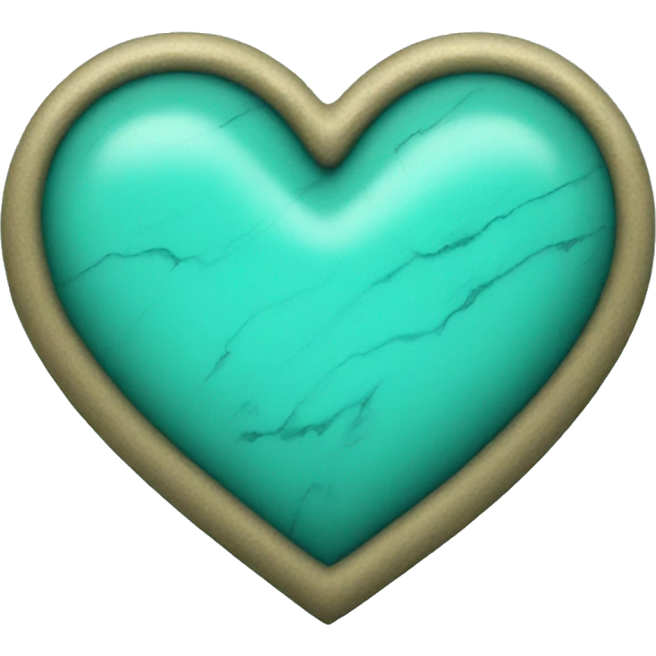 turquoise heart emoji