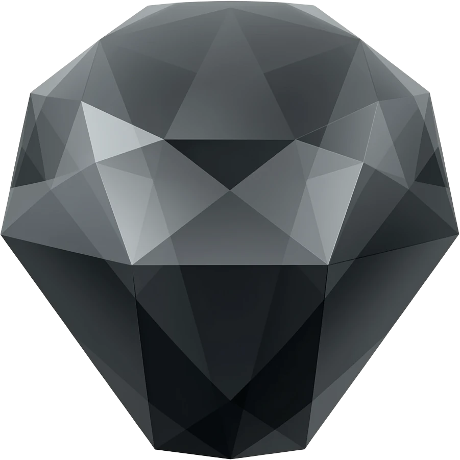 black crystal emoji