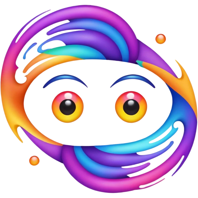 trippy eyes emoji
