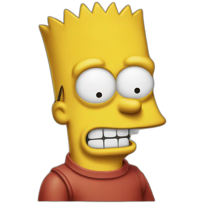 Bart simpson emoji