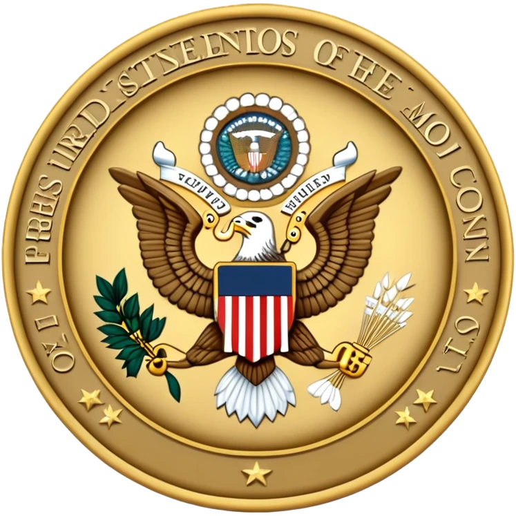 Presidential seal emoji